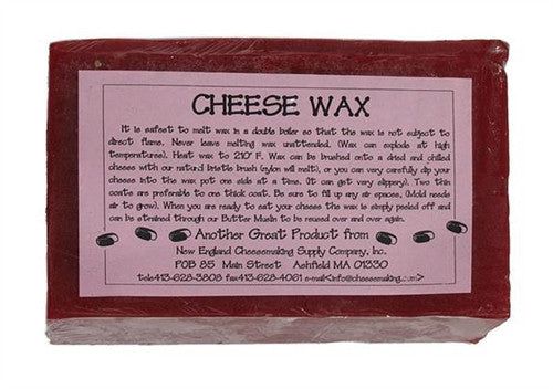 Cheese Wax  paraffin-based, organic production approved